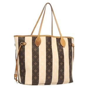 LOUIS VUITTON Monogram Rayure Neverfull MM Tote Bag M40560